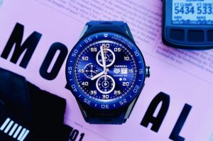 Replik Luxus Uhren TAG Heuer Connected Modular 45 An Meinem Handgelenk 2017
