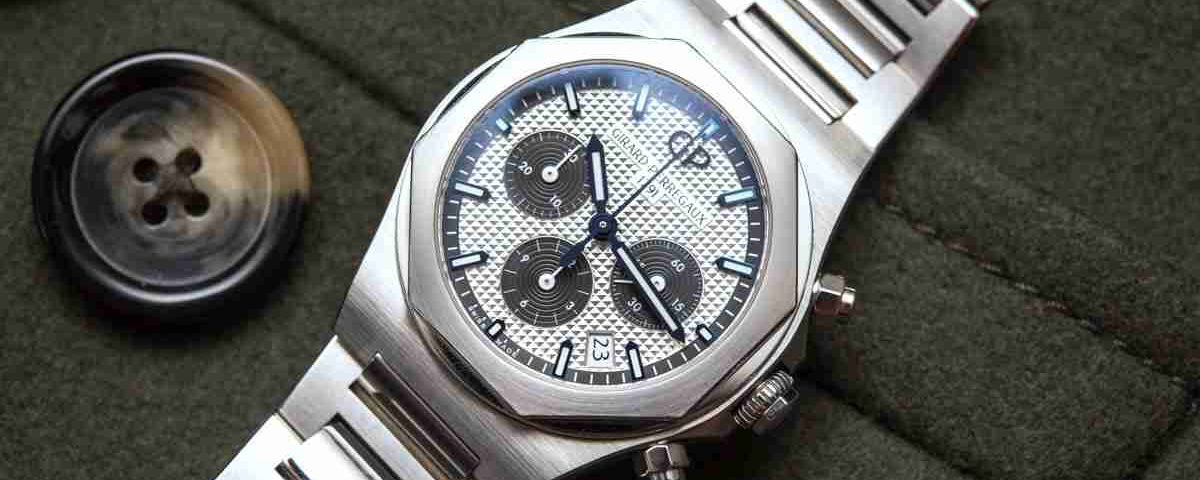 Replica Uhren Girard-Perregaux Laureato Chronograph 38mm Referenz 81040-11-131-11A Rezension