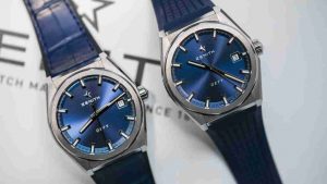 Baselworld 2018 Schweizerisch Replica Uhren Zenith Defy El Primero Klassisch Blaues Zifferblatt 41mm Ultra Dünn