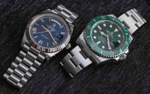 Oyster Perpetual Replica Uhren Rolex Day-Date 40 Präsident Blaues Zifferblatt 18 Karat Weißgold Rezension