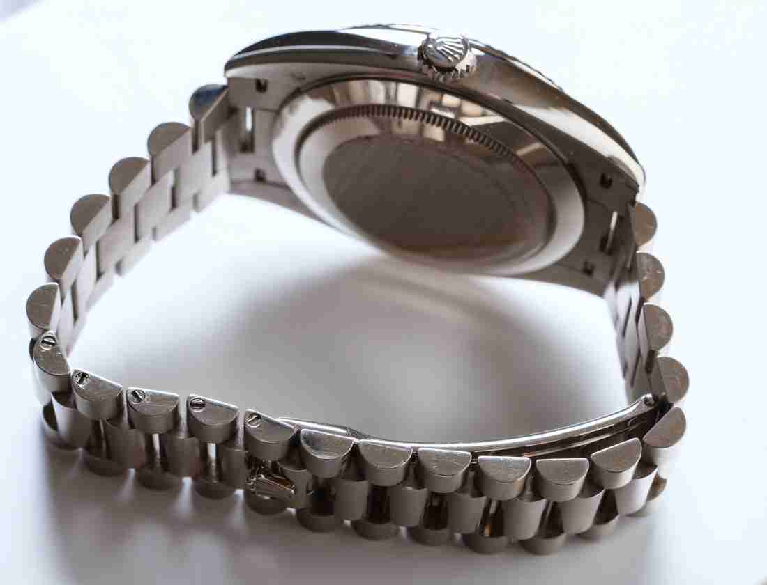 Oyster Perpetual Replica Uhren Rolex DayDate 40 Präsident Blaues