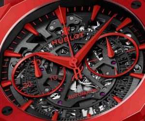 2019 Replica Uhren Hublot Classic Fusion Chronograph Automatische Orlinski Keramik Rot 45mm Limitierte Auflage
