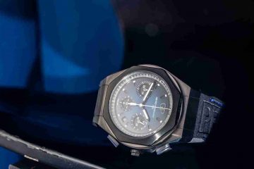 SIHH 2019 Replica Uhren Girard-Perregaux Laureato Absolute Chronographen Titan 44mm 81060-21-491-FH6A
