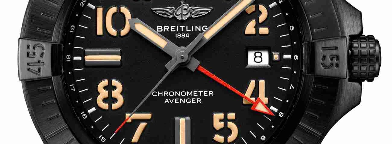 Die Replica Uhren Breitling Avenger Automatisch Nachteinsatz GMT 45