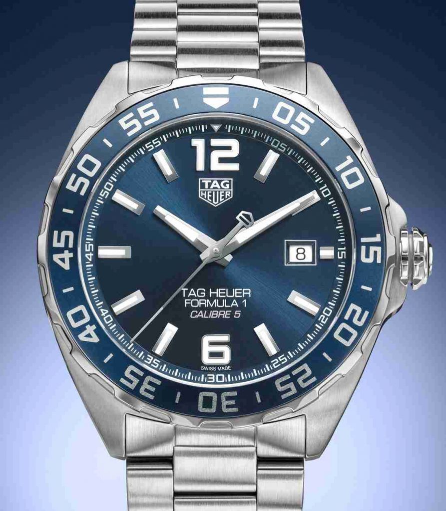 Beste Sonderausgabe Replica Uhren TAG Heuer Formel 1 Bucherer Blue Calibre 5