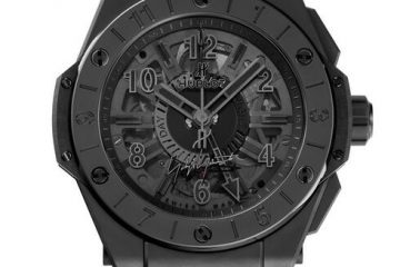 Replica Uhren Hublot Big Bang GMT Alle Schwarz Schwarz Keramik 45mm Yohji Yamamoto Bewertung