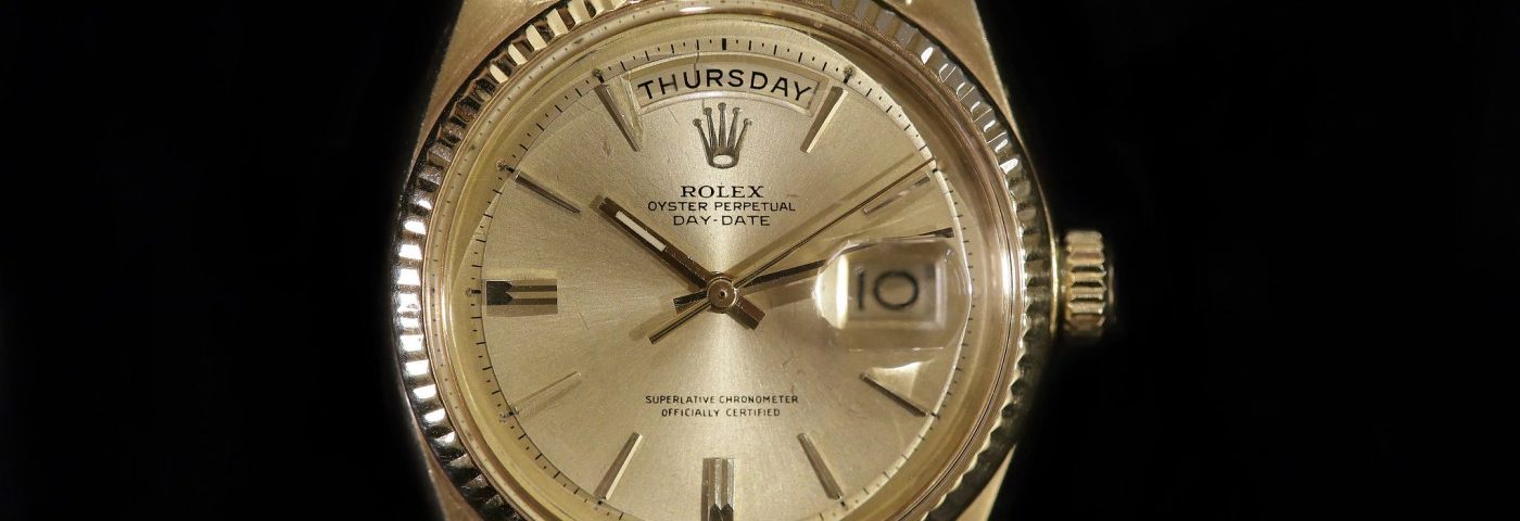 Diskussion der 18 Karat Gold Replica Uhren Rolex Day-Date 36 Oyster Perpetual