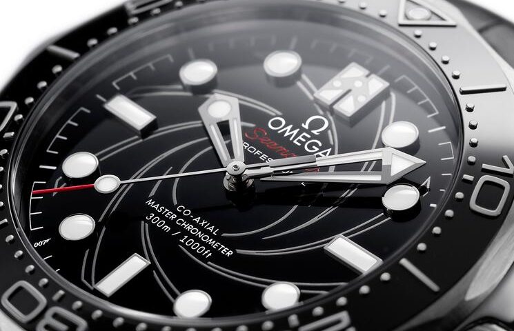 Replik Uhren Omega Seamaster Diver 300M James Bond 007 Nummerierte Ausgabe Platin Gold 42mm Bewertung