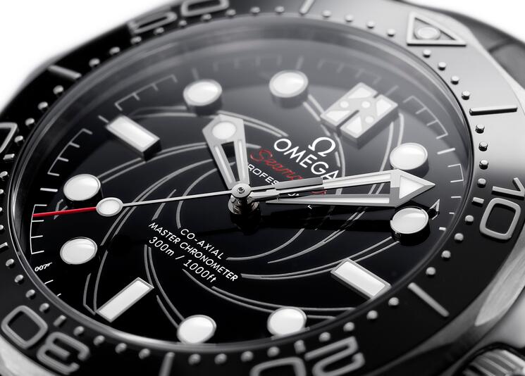 Replik Uhren Omega Seamaster Diver 300M James Bond 007 Nummerierte Ausgabe Platin Gold 42mm Bewertung