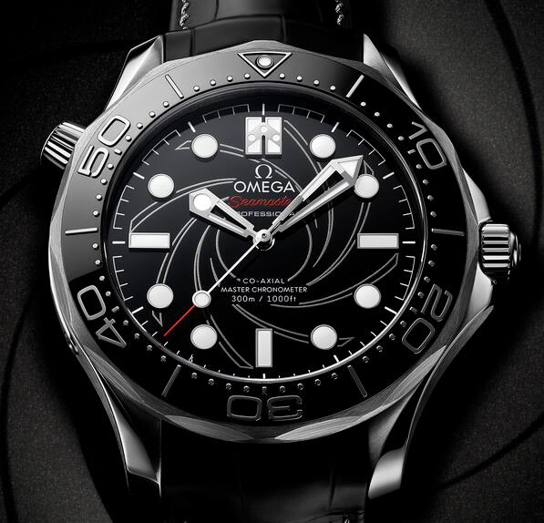 Replik Uhren Omega Seamaster Diver 300M James Bond 007 Nummerierte Ausgabe Platin Gold 42mm Bewertung