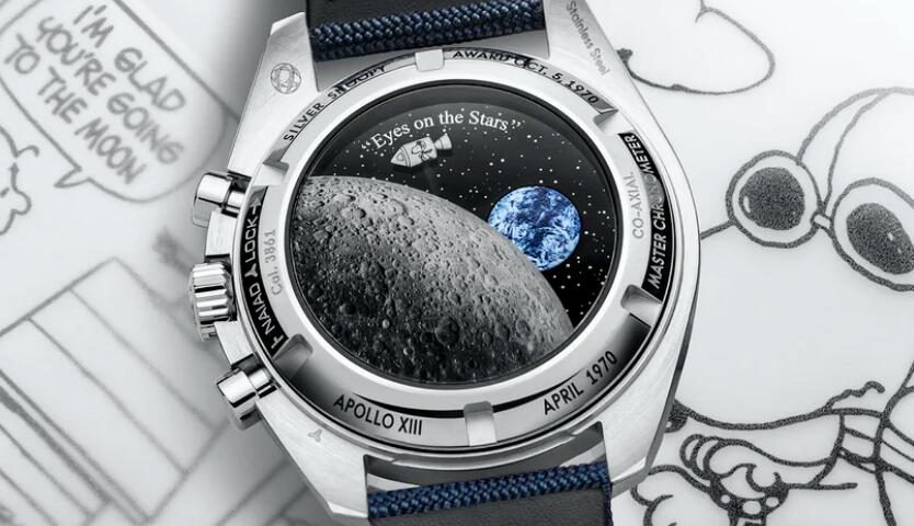 Replica Uhren Omega Speedmaster Silber Snoopy Award 50. Jahrestag Chronographen Einkaufsführer 2