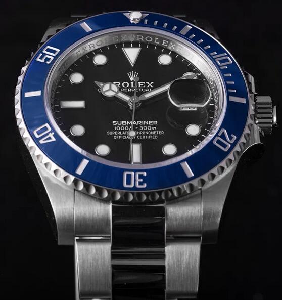 Replik Uhren Rolex Submariner Cerachrom Lünette Weißgold 41mm 126619LB Bewertung 1