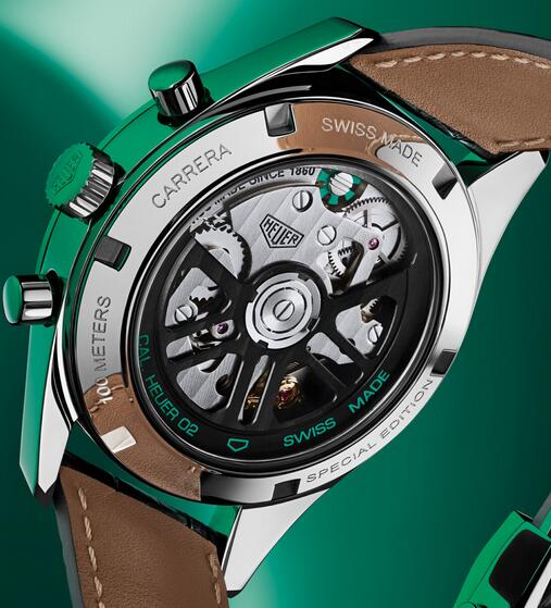 Wir stellen die Replika Uhren TAG Heuer Carrera Heuer 02 Grüner Stahl 39mm Limitierte Auflage 2