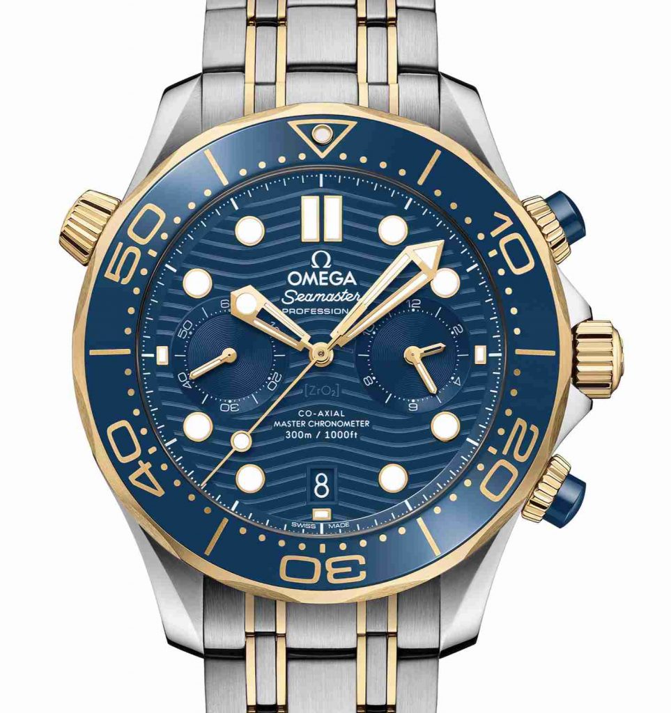 Vorstellung der Replika Uhren Omega Seamaster Professional Diver 300M Chronographen 44mm 2