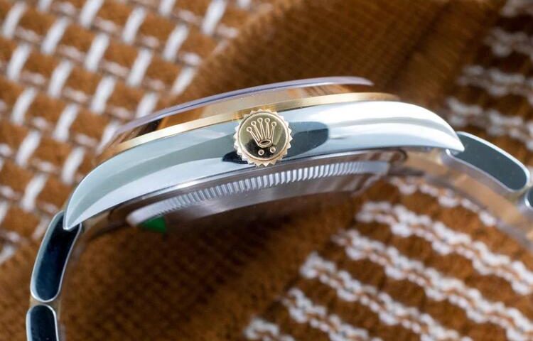 Führer von Replika Uhren Rolex Explorer Two-Tone 18K Gelbgold Stahl 36mm 124273 1