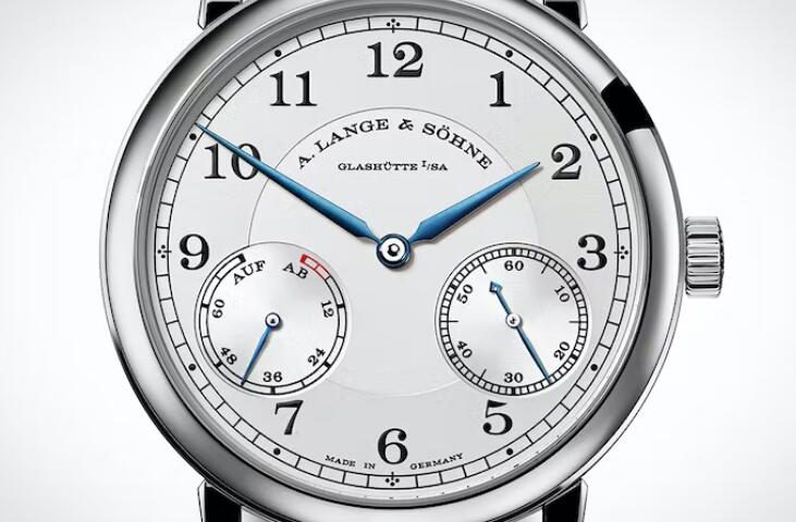 Die Geschichte von Replika Uhren A. Lange & Söhne 1815 Up/Down Silber Zifferblatt 18 Karat Gold 3