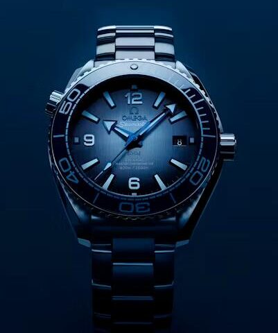 Replik Omega Seamaster Planet Ocean 600m 39,5 mm Summer Blue