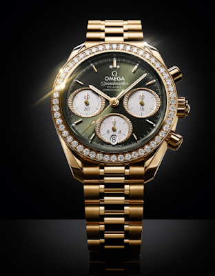 troduce 2024 Omega Speedmaster 38 Diamond Watches