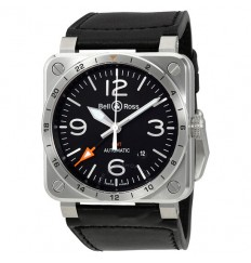 Bell & Ross BR 03-93 GMT BR0393-GMT-ST/SCA Replik-Uhr