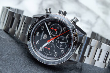 TAG Heuer Carrera Chronograph Sport 2026 mit 42-mm-Edelstahlgehäuse und Keramiklünette