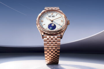 Rolex Perpetual Padellone Annual Calendar in Everose-Gold mit weißem Zifferblatt
